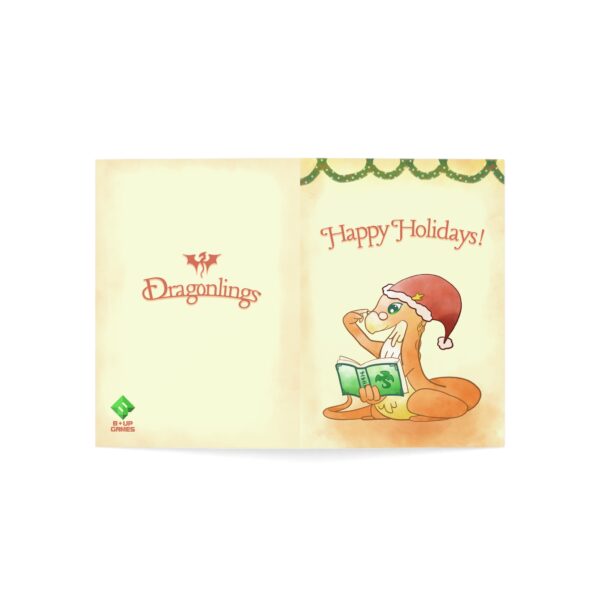 Dragonlings Book Wyrm Holiday Greeting Cards (1, 10, 30, and 50pcs) - Image 7