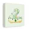Green Wyrmling: Canvas Gallery Wrap - Image 2