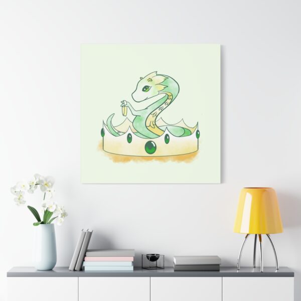 Green Wyrmling: Canvas Gallery Wrap - Image 12