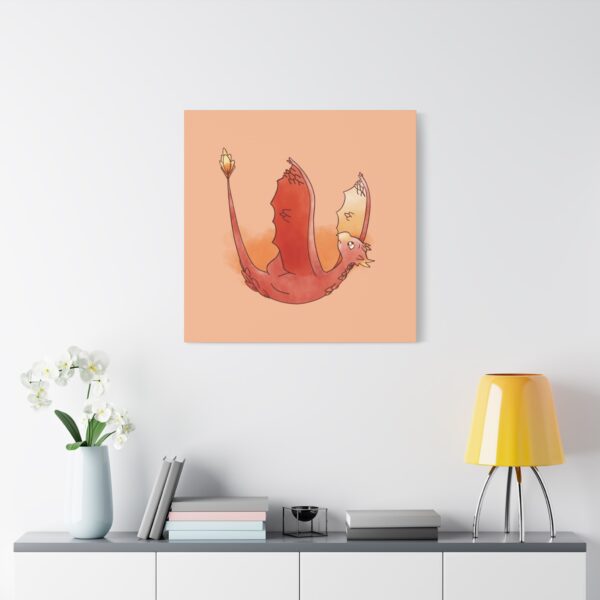 Fledgling Wyvern: Canvas Gallery Wrap - Image 10