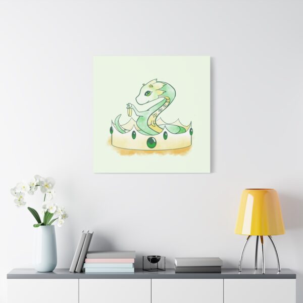Green Wyrmling: Canvas Gallery Wrap - Image 10