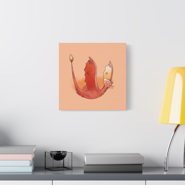Fledgling Wyvern: Canvas Gallery Wrap - Image 6