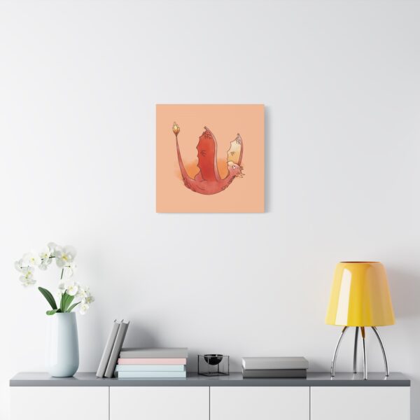 Fledgling Wyvern: Canvas Gallery Wrap - Image 8