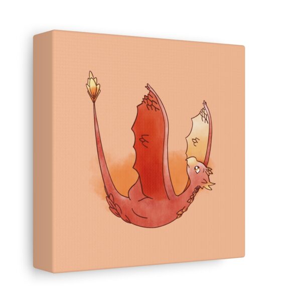 Fledgling Wyvern: Canvas Gallery Wrap - Image 2